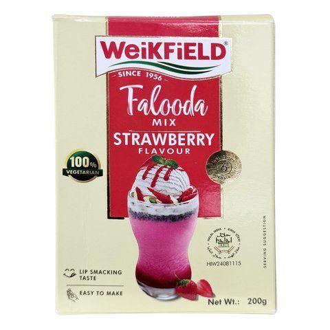 Клубничная смесь для фалуды Weikfield 200 г 2965210478 фото