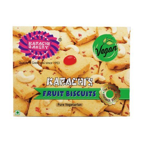 Печенье веганское фруктовое Karachi Bakery Vegan Fruit Biscuits 400г 2965746783 фото