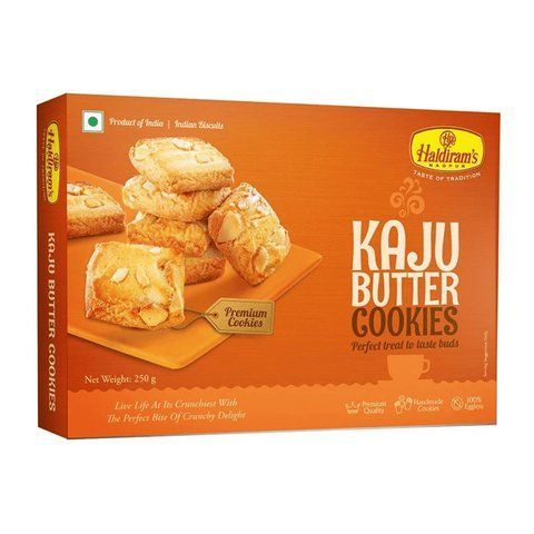 Печенье с кешью Haldiram's Kaju Butter 250г 2965752682 фото